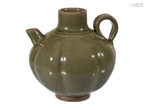 A Chinese ‘Yaozhou’ type celadon glazed