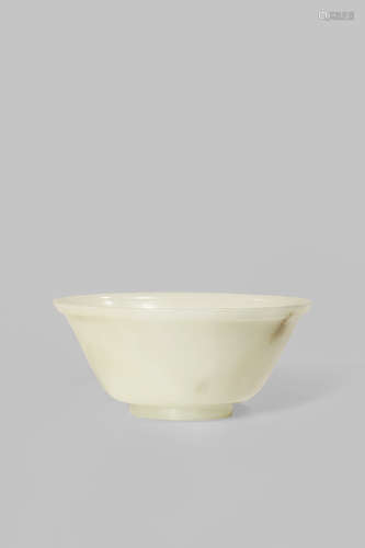 A CHINESE CELADON JADE BOWL