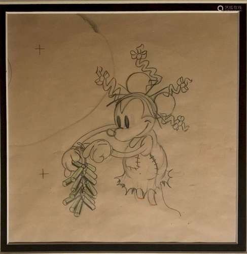 Mickey Mouse Animation,, Mellerdrammer by Disney Studios, c. 1933