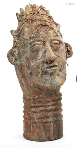 Akan Funerary Head