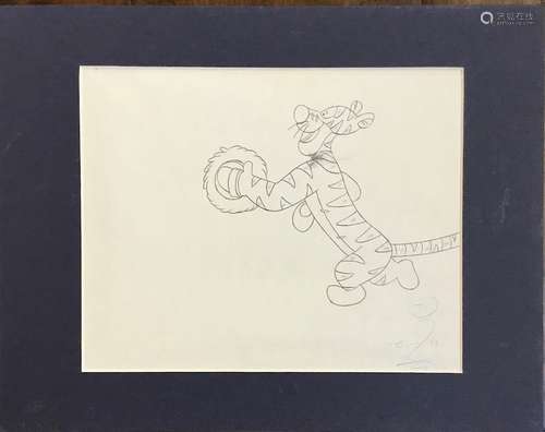 Animation Drawing, Tigger