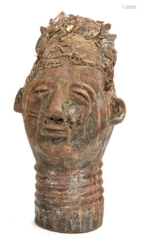 Akan Funerary Head