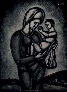 Aquatint with Drypoint by Georges Rouault (1871-1958)