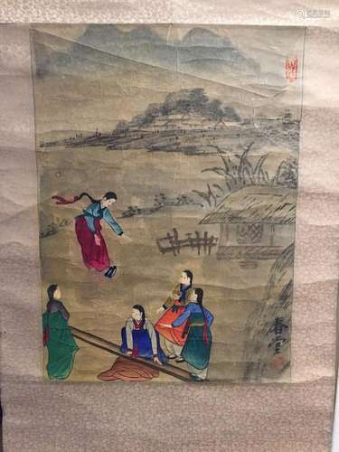 Korean Folk Painting, 19th Century