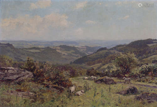 Thomas Huson - 'The Air blows pure for Twentie Miles over this Vast Countrie', (Landscape with