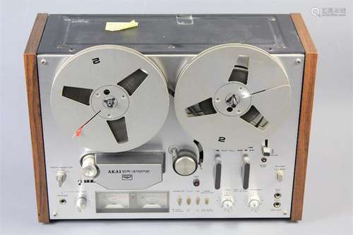 An Akai GX-4000D Reel to Reel Tape Deck