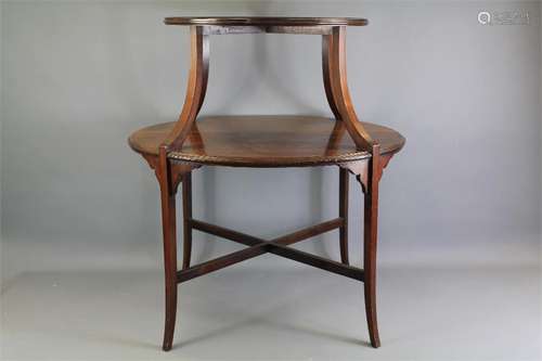 A Mahogany 'Dumb Waiter'