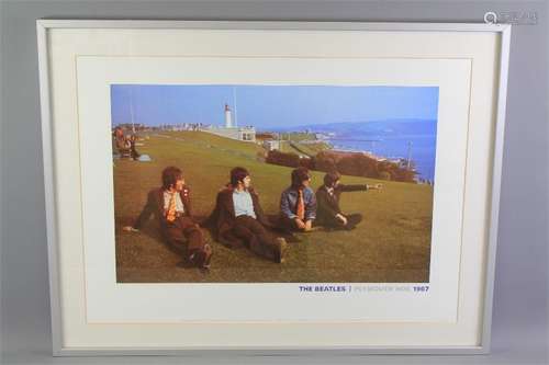 The Beatles Plymouth Hoe 1967 Poster