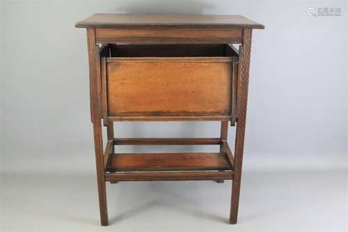 An Mahogany Drop Leaf Tea Table