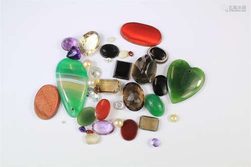 A Quantity of Semi-Precious and Other Stones