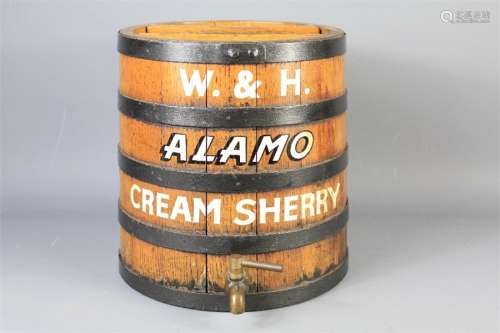 A Vintage Wooden Williams and Humbert Barrel