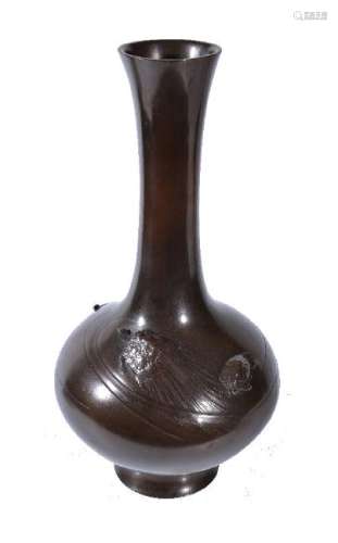 A Good Japanese Bronze Vase
