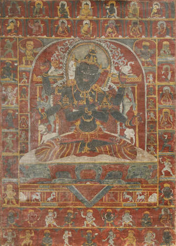 A TIBETAN THANGKA