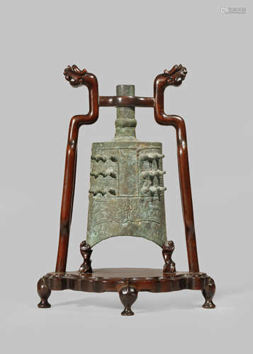 A CHINESE WESTERN ZHOU-STYLE BRONZE BELL