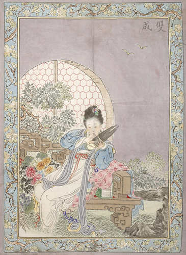 AN ALBUM OF CHINESE PAINTINGS