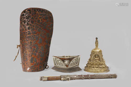 A COLLECTION OF TIBETAN ITEMS