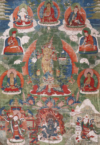 A TIBETAN THANGKA