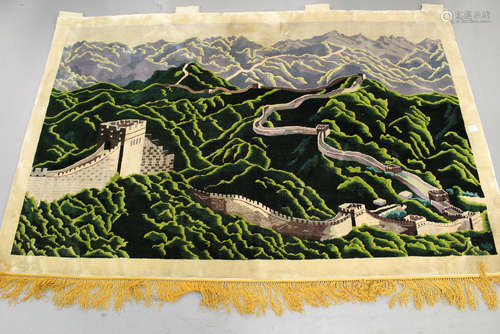 The Great Wall of China, decorative tapestry wall