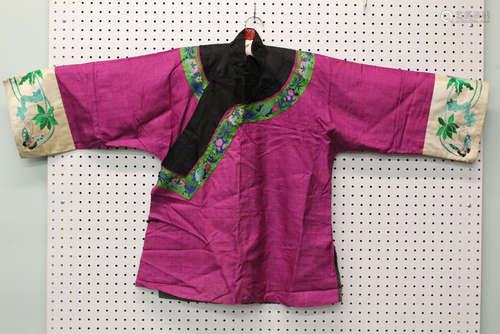 Chinese embroidery coat.