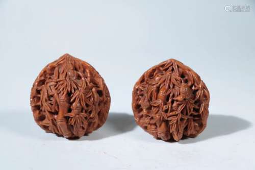 A PAIR OF CHESTNUTS