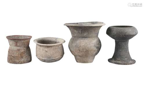 Four Ban Chaing clay pots