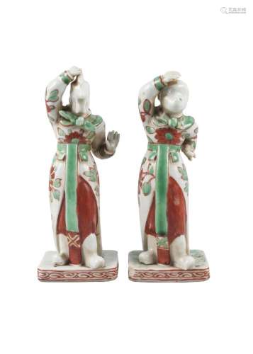 Two Chinese porcelain Zodiac figures