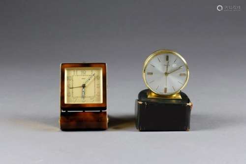 Jaeger LeCoultre		Pendulette de voyage. Mouvement...