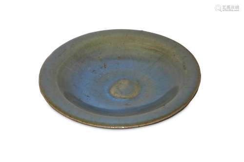 A SMALL CHINESE JUN DISH. Song Dynasty. With shall