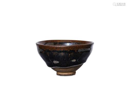 A SMALL CHINESE JIAN ‘HARE’S FUR’ BOWL. Song Dynas