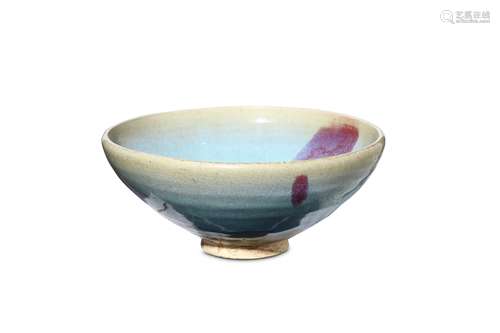 A CHINESE PURPLE-SPLASHED JUN BOWL. Yuan Dynasty.