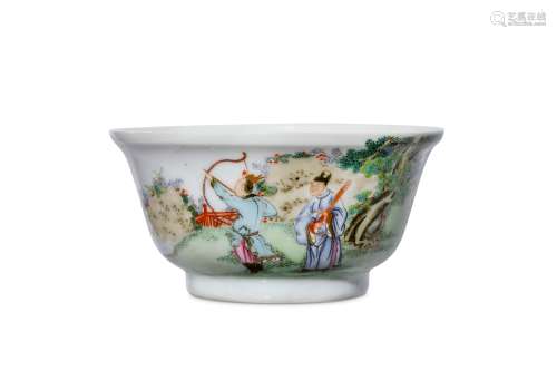 A CHINESE FAMILLE ROSE BOWL. Qing Dynasty, Yongzhe