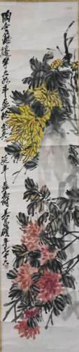 A Chinese Paint on Scroll