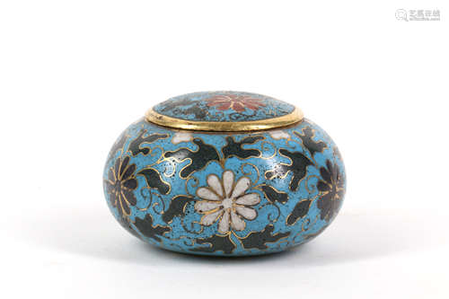  A Chinese Cloisonné Box 