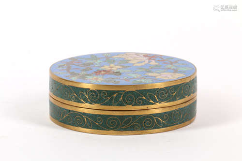  A Chinese Cloisonné Box 