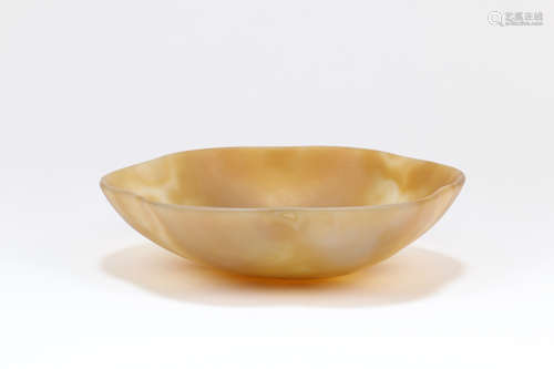 A Chinese Agate Dish