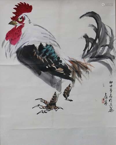 A Chinese Paint on Scroll