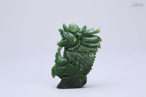 A Chinese Carved Jade Decoration