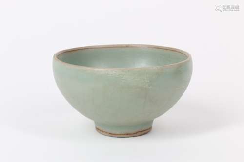 A Chinese Celadon Glazed Porcelain Bowl