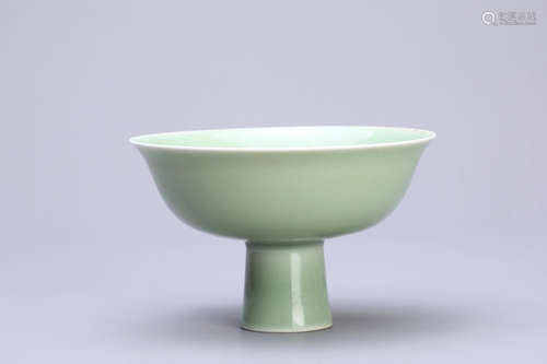 A Chinese Celadon Porcelain Cup