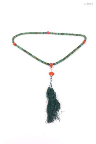 A Chinese Jade Necklace