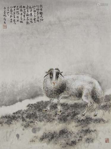 裴书鸿 （b.1986） 大吉祥 设色纸本镜片