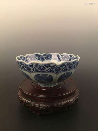 Chinese Blue & White Bowl