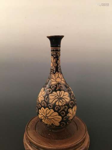 Chinese Ci Zhou Ware Porcelain Vase