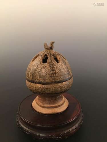 Chinese Yue Ware Porcelain Incense Burner