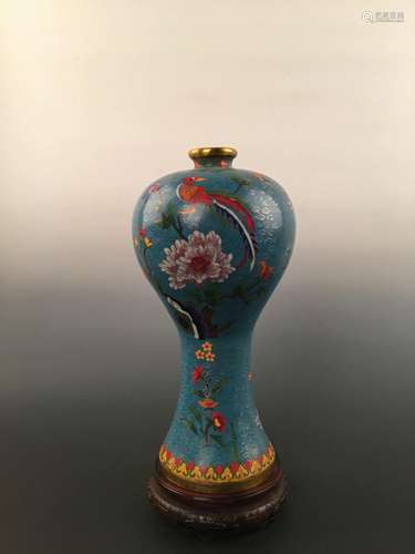 Chinese Cloisonné Vase