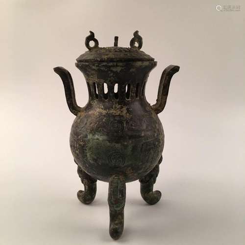 Chinese Bronze Censer