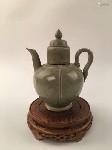 Chinese Celadon Tea Pot