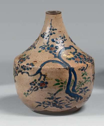 JAPON, Kyoto Époque Edo (1603 1868)		 VASE de for...