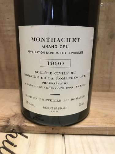 MONTRACHET GRAND CRU DOMAINE DE LA ROMANEE CONTI