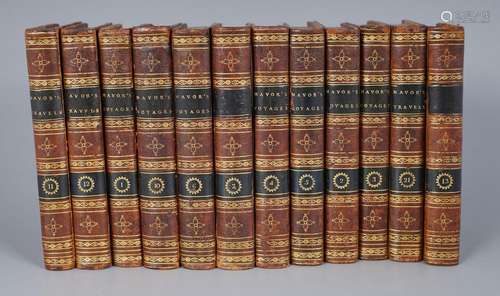 MAVOR, William. Historical Account of the Most Celebrated Voyages, Travels, & Discoveries.